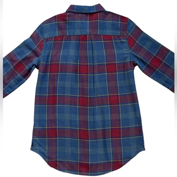 TOAD&CO Re-Form Flannel Shirt NWT Size Small - Picture 9 of 15